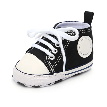 0-18M Baby Canvas Shoes Men and Women Multicolour Classic Baby Casual Shoes Anti-slip Soft Sole First Pair Toddler Infant Shoes