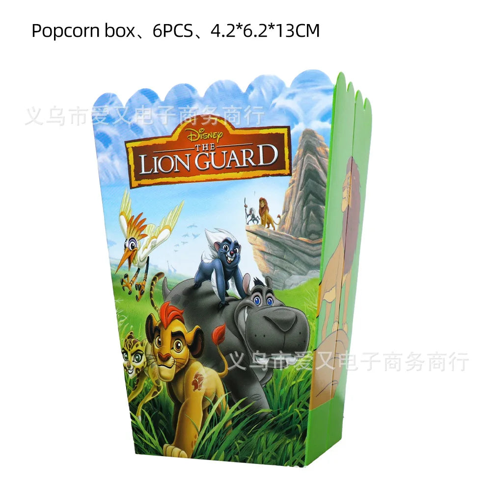 Lions Thme Boy Birthday Party Decorative Supplies Paper Cup Plates Napkin Caketopper Balloon For  Baby Shower Parties Decoration
