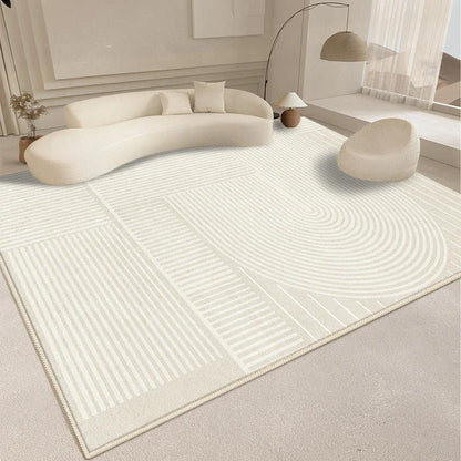 Minimalism Style Carpet Living Room Decoration Fluffy Soft Rugs for Bedroom Abstract Large Plush Rug Home Thickened Floor Mat