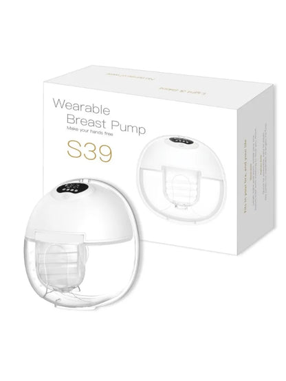 A New Double Breast Pumps 4 Modes 12 Level Portable Hands-Free Silicone Breast Pump S39 Wearables Electric Breast Pumps