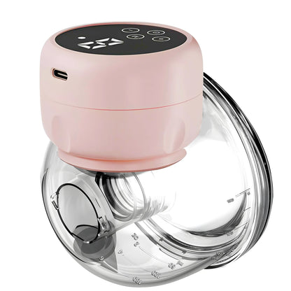 Electric Breast Pump Intelligent Integrated High Suction Breast Pump Breast Milk Postpartum Fortable Painless and Silent Breast