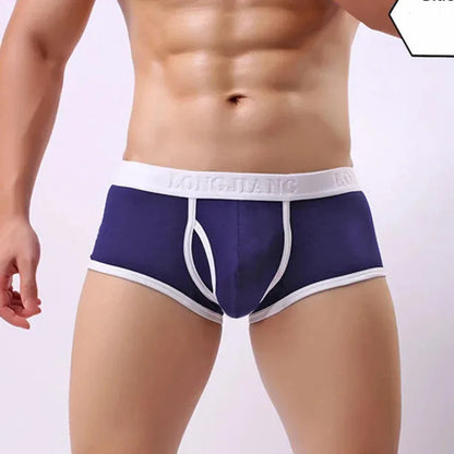 Mens Boxers Cotton Underwear Hot Male Underwear Breathable Underpants Men Sports Panties Shorts Comfortable Boxer
