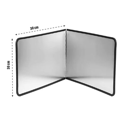 Foldable Stainless Steel Oil Splatter Guard for Frying Pan Oil Splash Insulation Board Nonstick Kitchen Cooking Tool