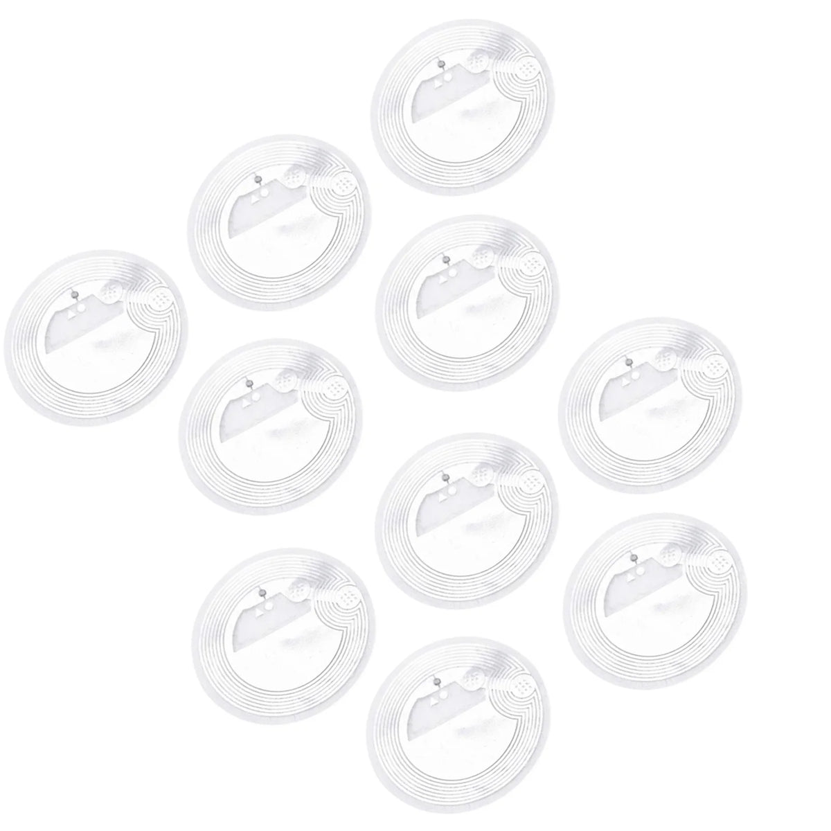 100pcs/Lot NFC Label Tag Sticker 13.56MHz ISO14443A 213 Stickers Universal Label Ntag213 RFID for All NFC Enabled Phones