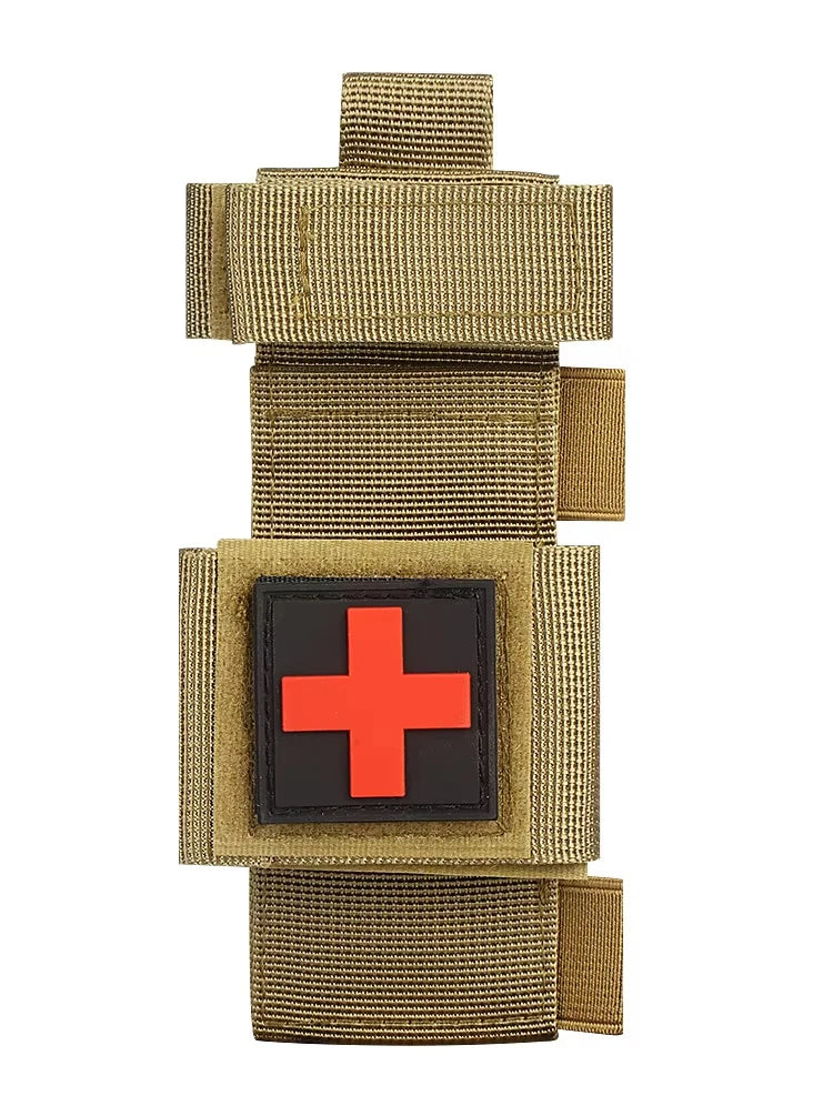 Tactical Tourniquet Set - Rotary Medical Emergency Strap with Tactical Pen & Scissors | Essential for Outdoor Survival, Combat,