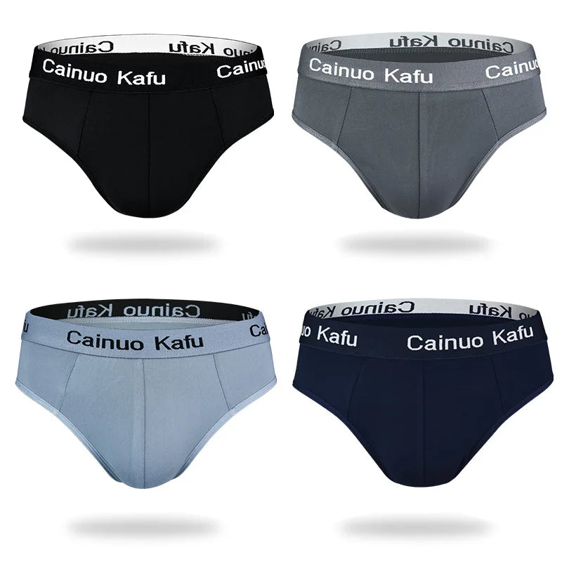 1/3Pcs Men's Briefs Men Bulge Pouch Plus Size Underwear Boy Comfortable Underpants Male Thin Breathable Triangle Sexy Panties