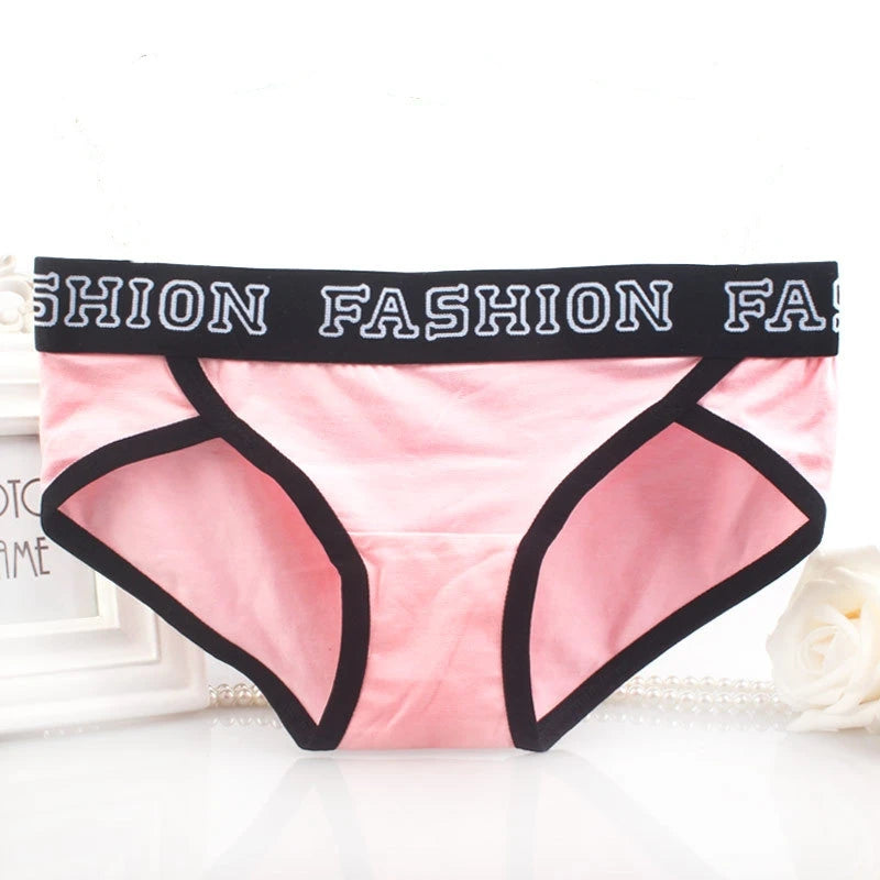 Sports Fitness Cotton Boxer Pants Elasticity Belt Women's Underpants Breathable Antibacterial Knickers Loose Hip-Wrapped Briefs