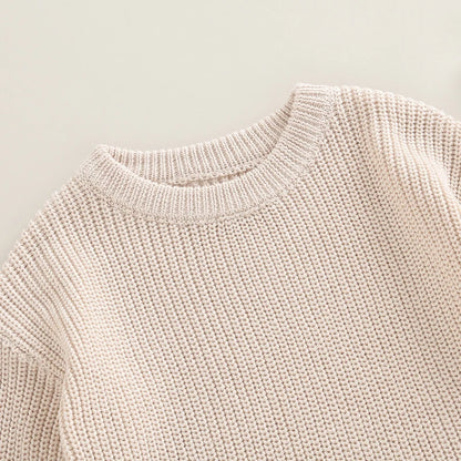 0-2Y Knitting Newborn Baby Girl Boy Spring Autumn Clothes Cute Long Sleeve Sweater Romper Jumpsuit Casual New born Outfits