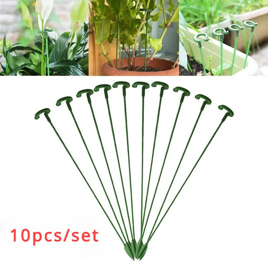 10pcs Potted Plant Support Racks Durable Floral Climbing Stands Home