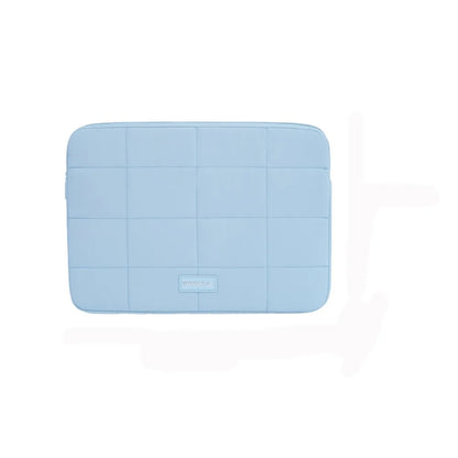 14/15.6inch Quilted Tablet Bag Shockproof Solid Color Travel Tablet Sleeve Wear-resistant Ultralight Tablet Protection Cases