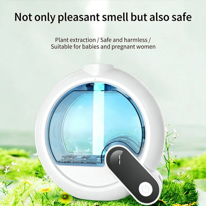 New Smart Aromatherapy Diffuser Wall-Mounted Automatic Fragrance Sprayer Water-Free Mist Rechargeable Scent Diffuser for Home