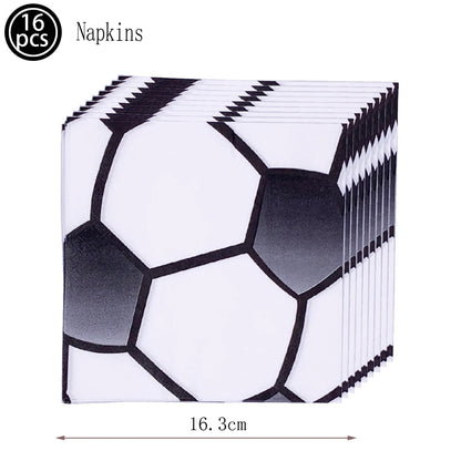 Soccer Ball Cake Topper Decorations Cupcakes Toppers Happy Birthday Sign Decor Football Theme Boy Girl Birthday Party Supplies