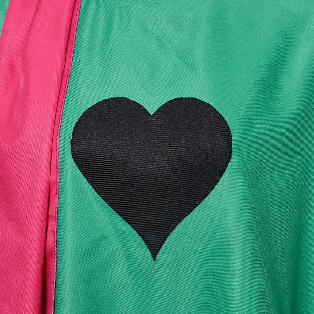 Deltarune Ralsei Cosplay Full Set, 3 Pieces Green Cloak, Wizard Hat & Pink Scarf, Halloween Game Role Play Costume