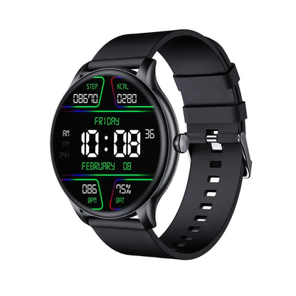 2026 Smart Watch Women Round Smartwatch Bluetooth Call Men Fitness Tracker Bracelet Custom Watch Face Watches For Android IOS