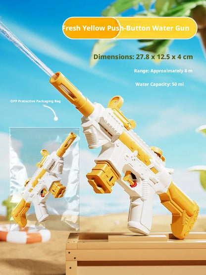 Summer Toys Manual M416 Water Gun, Non Electric Gun, Swimming Pool Shooting Combat, Outdoor Beach Toy Gun For Boys And Girls