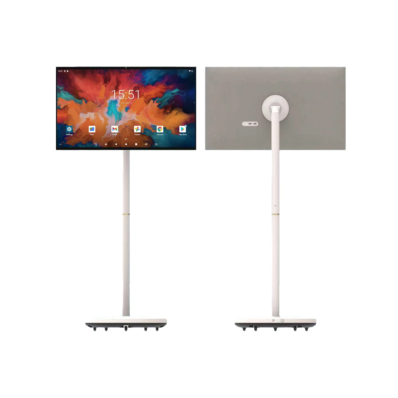21.5 24 27 32 Inch Wireless Smart Portable TV Android Monitor with 1300W Camera 5H Battery Life Touch Screen Display