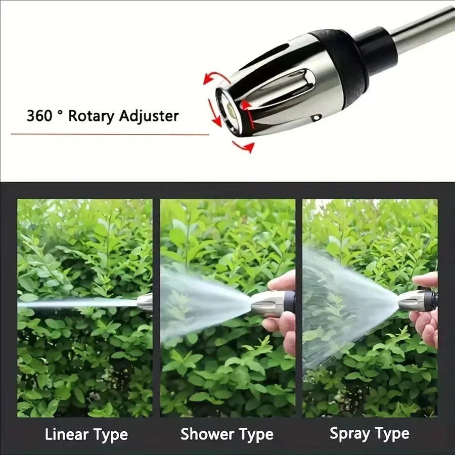 High Portable Automobiles Cleaning Tool Garden Lawn Watering Hose Nozzle Foam Lance High Pressure Sprinkler Water Gun Car Washer