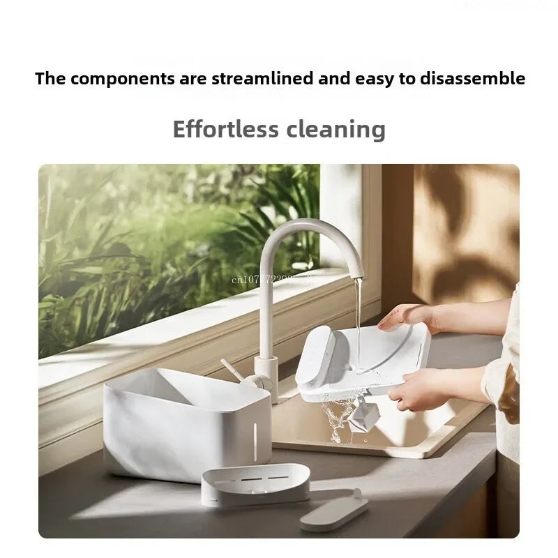 MIJIA Smart Pet Drinking Fountain 2 3L Large Capacity Wireless Water Pump Automatic Sensing Long Battery Life For Cats And Dogs