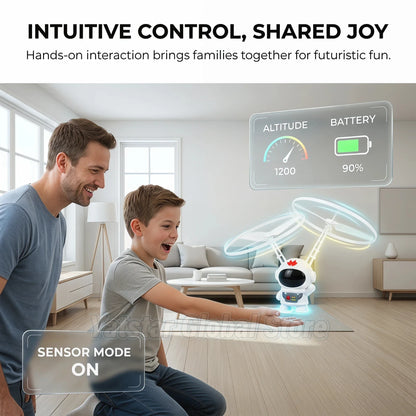 Black Technology Spinning Gyro Flying Suspension Fingertip Colorful Luminous Built-in Battery Toys for Kids Boys Girls Gift Fun