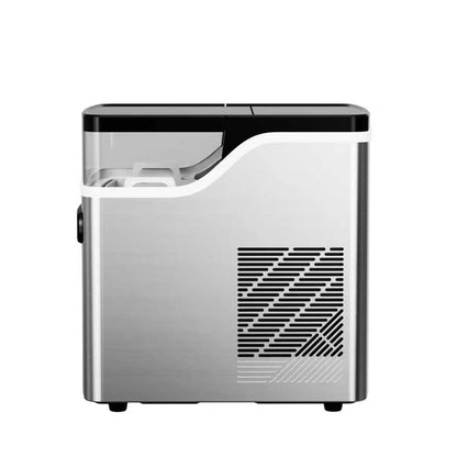 1.5L Table Top Automatic Ice Maker Stainless Steel WiFi Touchpad Control 15kg/24hrs Electric Portable Household