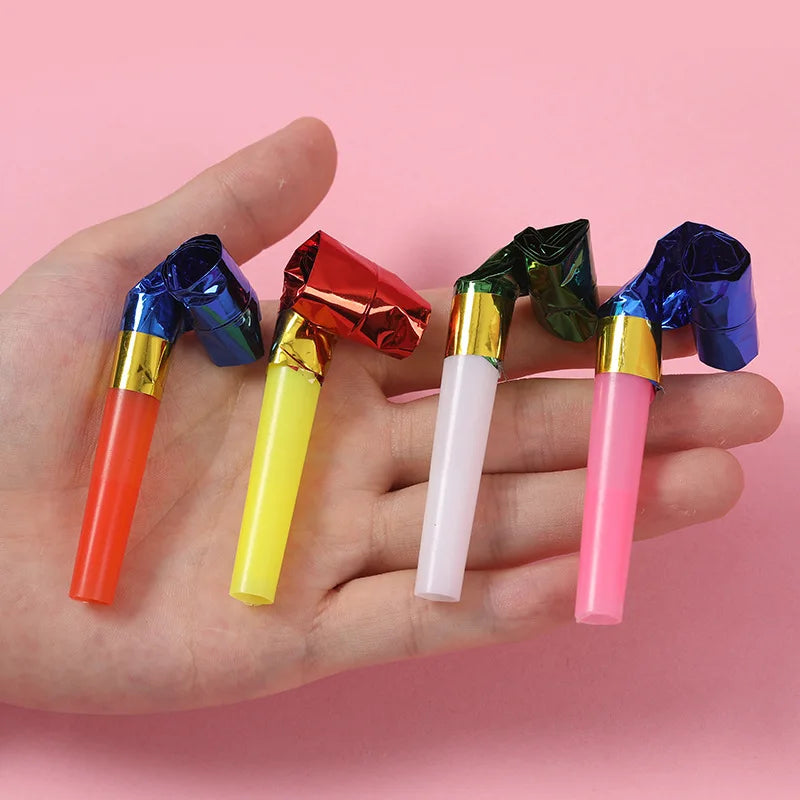 30 Pieces Per Pack Children's Games Whistling Birthday Supplies Fun Parties Loot Bags Fillers Noise Generators Prank Toys