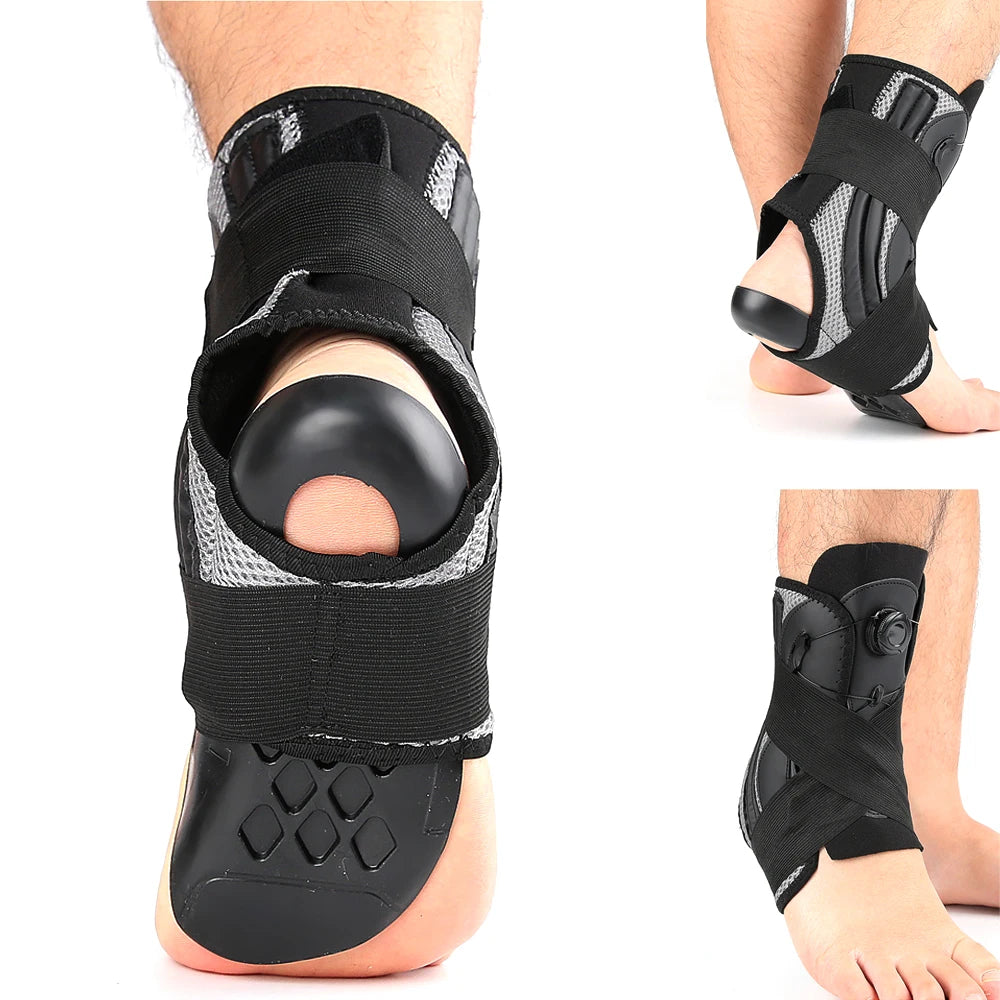 1PCS Ankle Brace for Women Men – Adjustable Ankle Support for Plantar Fasciitis, Ankle Stabilizer for Running, Hiking, Sports