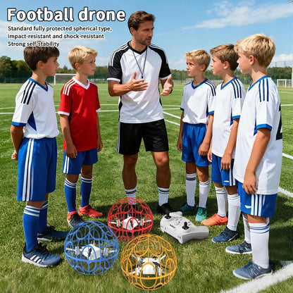 Football drone education and training, science and education competition supplies, quadcopter remote control aircraft, toy gifts