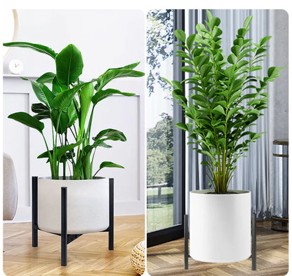 Indoor Plant Stands For Living Room Adjustable Metal Heavy Duty Outdoor Corner Stable Plant Holder Fits 8 to 12 Inches