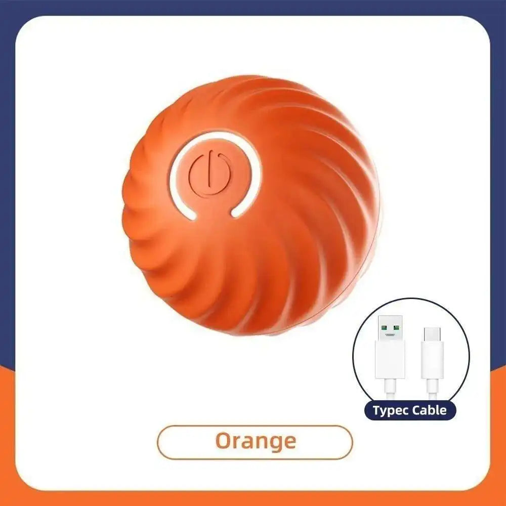 Smart Dog Toy Ball Electronic Interactive Pet Toy Moving Ball USB Automatic Moving Jumping Bouncing Toy Ball Puppy Cat Product