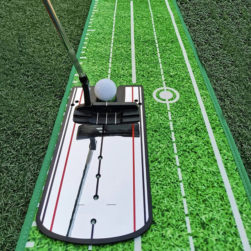 Hot Sale Golf Eye Line Practice Golf Swing Training Aids Putting Alignment Mirror Golf Practice Putter Mirror Golf Swing Trainer
