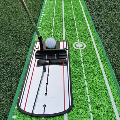 Hot Sale Golf Eye Line Practice Golf Swing Training Aids Putting Alignment Mirror Golf Practice Putter Mirror Golf Swing Trainer