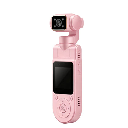 4K Handheld Pocket Camera Rotatable Mini Body Cam HD Night Vision LCD Screen For Youtube Outdoor Travel Sports Vlog Recording