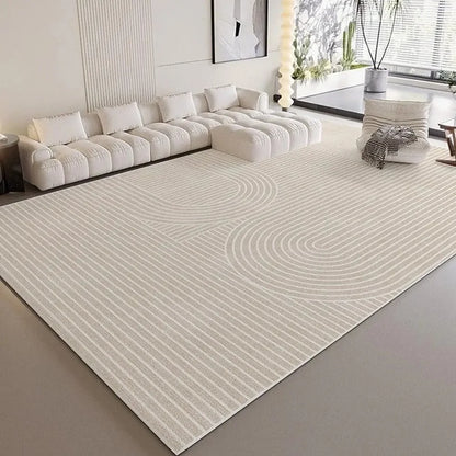 VIKAMA Modern Minimalist Area Carpet Easy To Care Non-Slip Living Room Floor Mat Bedroom Cloakroom Carpet Home Decoration