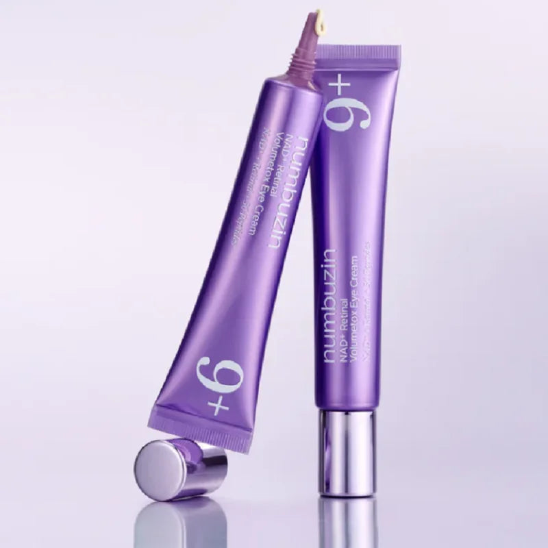 Numbuzin NO.9 NAD+Skincare Set - Retinal Volumetox Eye Cream, PDRN Glow Boosting Toner, BIO Lifting-sil Essence & Full Face Mask