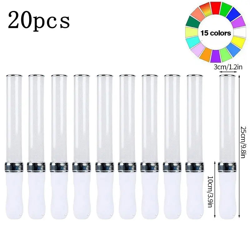 Kpop Lightsticks Glowing Penlight Concert Props Glow in The Dark Light Rods Light Sticks Party Supplies Concert Accessories