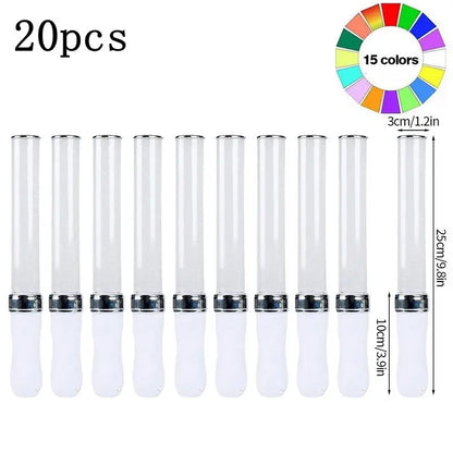Kpop Lightsticks Glowing Penlight Concert Props Glow in The Dark Light Rods Light Sticks Party Supplies Concert Accessories