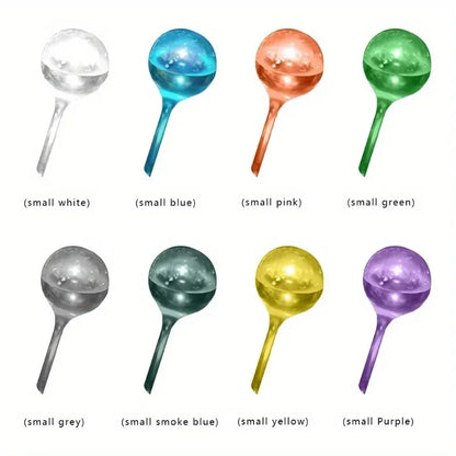 10PCS Clear Plant Watering Globes Automatic Drip Irrigation System Garden Indoor Outdoor Plant Watering Balls Devices Supplies