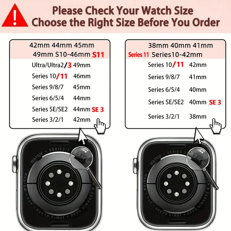 Genuine Leather Strap for Apple watch band 11 46mm 42mm 44mm 40mm 45mm 41mm bracelet iWatch series 10 9 8 7 SE3 ultra 3 2 49mm