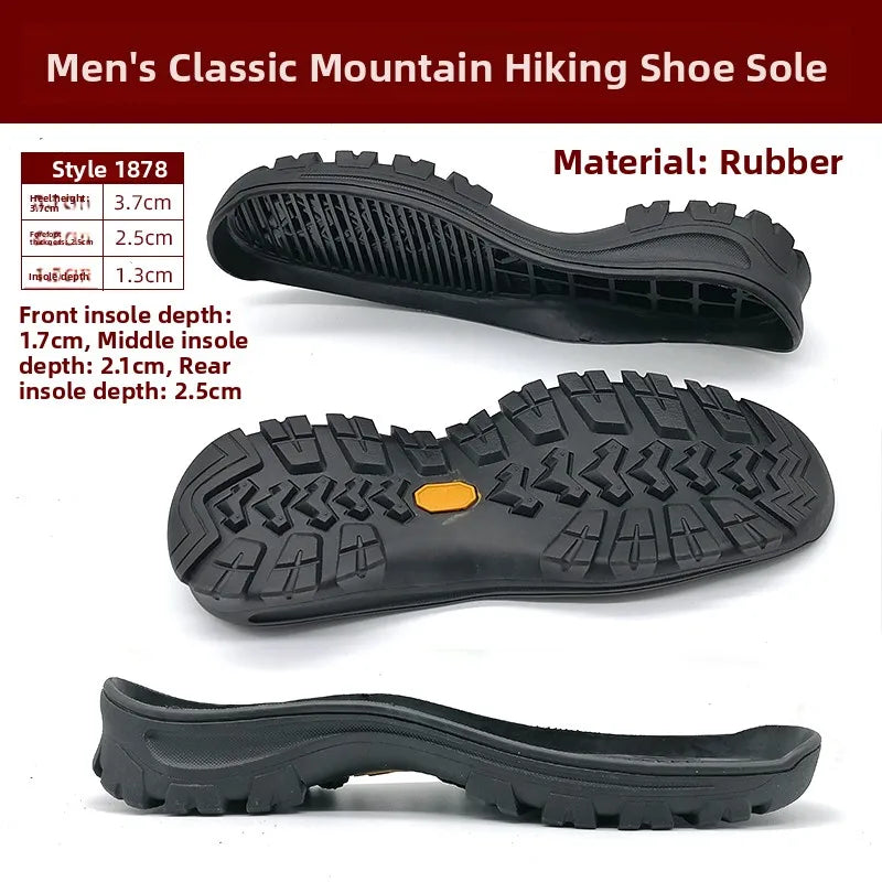 Outdoor Sports Hiking Mountaineering Shoes Rubber Outsole Anti-slip Wear-resistant Low-cut Breathable Men's Shoe Laces