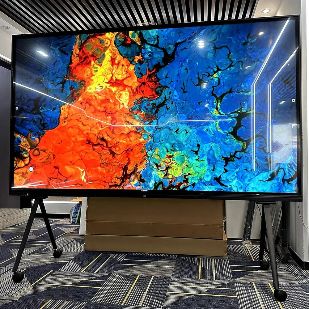 Large Size 120 Inch 4K UHD Frameless Android Smart TV LED Screen for Public Viewing Events