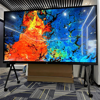 Large Size 120 Inch 4K UHD Frameless Android Smart TV LED Screen for Public Viewing Events
