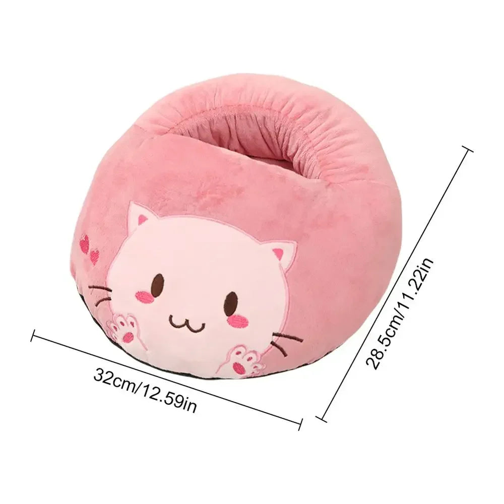 USB Foot Warmer Foot Heater Thermal Heater for Soft Plush Warm Foot Cover Electric Heating Feet Warmer for Home Bedroom