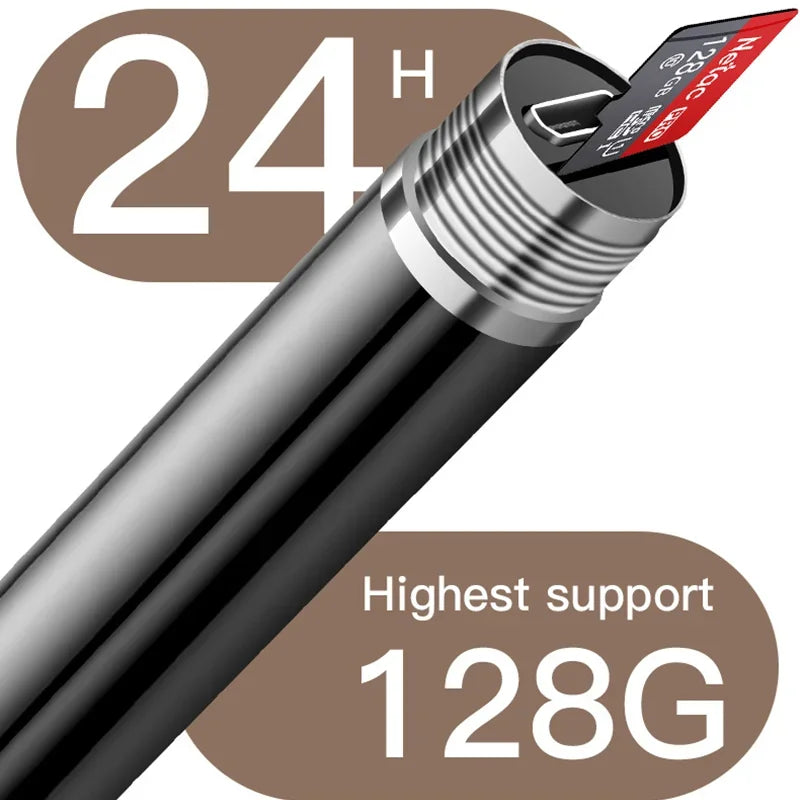 Lenovo New 128GB AI Digital Voice Recorder Pen, Smart Noise Reduction Audio Recorder with Playback & Charging, Writing Pen Style