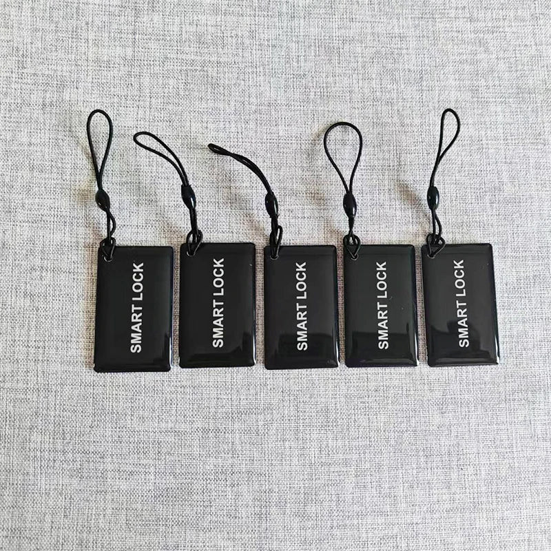 10PCS Universal Smart Cards RFID 13.56MHz M1 ID Card with Cord for Tuya TT Smart Door Locks IC Card Sensor Keyless Entry
