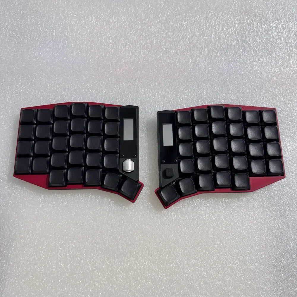 Sofle Low Profile Wireless Split Keyboard Hot Swap Kit Compatible Choc V1 1350/ V2 1353 Switch ZMK Bluetooth Separate Keyboard