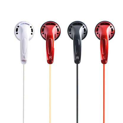 YINCROW X6 3.5mm In-ear Earphones Flat Head Earbuds Professional Fever HIFI Earphone PK PK1 MX985