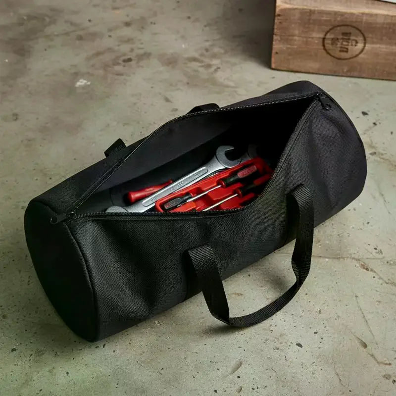 Camping Tools Storage Bag Large Capacity Cylinder Tent Stake Bag Lightweight Tent Peg Ground Nail Holder Bag For Outdoor Camping