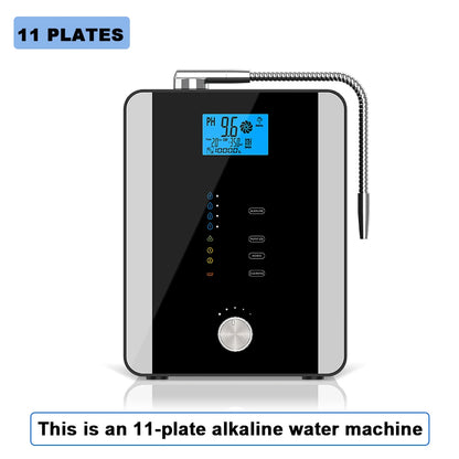 CAWOLO Alkaline Water Ionizer Machine PH Water Device Alkaline Water Dispenser 11 Plates Platinum Coating Alkaline Water Ioniser