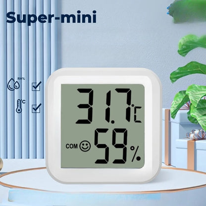 Digital Hygrometer Thermometer Indoor Thermometer Temperature Gauge Mini LCD Weather Station Sensor For Home Room Humidity Meter