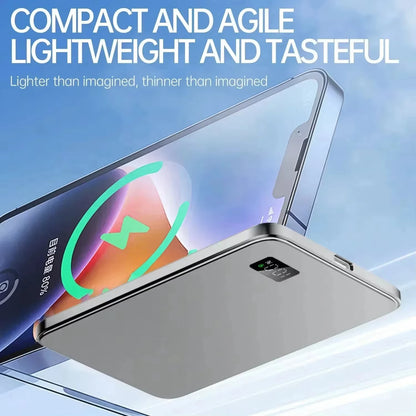 Lenovo 500000mAh Magsafe Magnetic Wireless Power Bank PD 22.5W Quick Charging Portable External Battery for iPhone Series